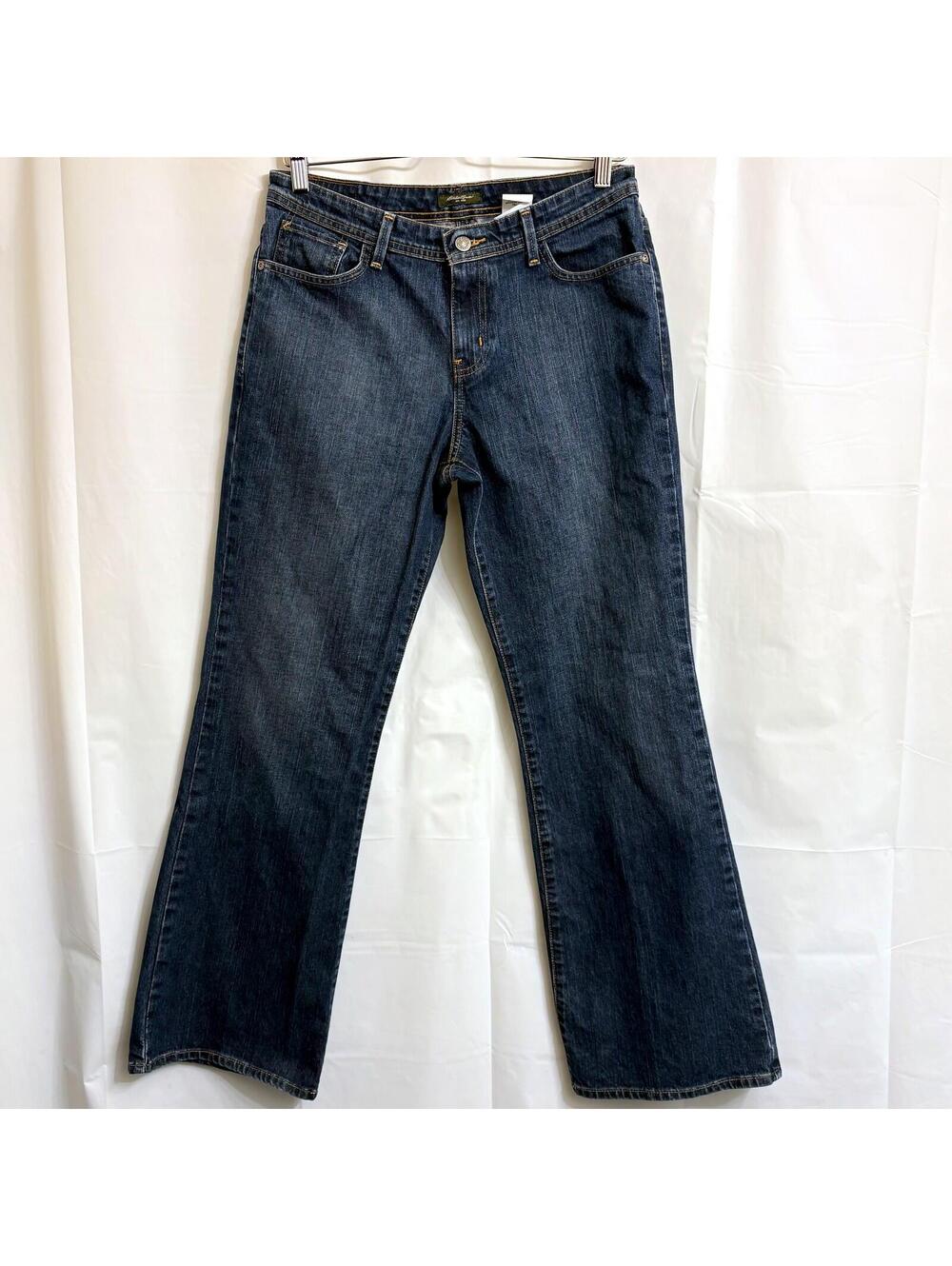 Eddie Bauer Women's Size 6R Shaped Bootcut Jeans Blue